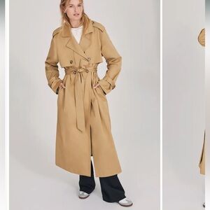 Favorite Daughter "The Charles" Tan Trench Coat